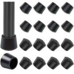 16 paquet embouts de protection de chaise, embout pied de chaise caoutchouc pied de chaise protection ...