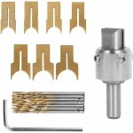 16 pcs forets � perles en bois couteau � bille en m�tal outils de menuiserie fabrication de perles en ...