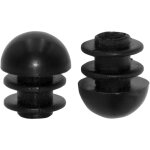 16 pi�ces bouchons plastique pour pieds de meubles, embouts protection 16 mm noir pour tables et chaises ...