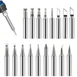 17 pi�ces panne fer � souder 900m - t remplacement pointes de fer � souder kit pannes � souder, sans ...