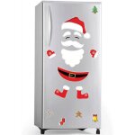 17 pi�ces set d?autocollant aimant de gnome de no�l d�coration aimant de r�frig�rateur de p�re no�l aimant ...