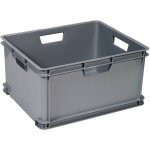 174229 bote de rangement unibox classic xl empilable (l x h x p) 525 x 280 x 430 mm argent 1 pc(s) - ...