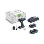 Festool - perceuse - visseuse sans fil t 18 + 3 hpc 4, 0 i - plus - 576446