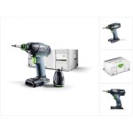 Festool t 18 + 3 li - basic perceuse - visseuse sans fil + coffret de transport systainer - sans batterie ...