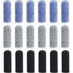 18 pi�ces prot�ge - doigts anti - coupure, doigtier r�utilisable respirants et r�sistants, doigtier antid�rapa ...