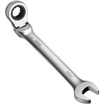 180� cl� � cliquet r�glable, cr - v acier chrom� vanadium 8mm, cle plate a cliquet � double t�te, �conomie ...