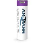 Ansmann - batterie rechargeable li - ion 18650 ? 3. 7v 2600mah ? avec circuit de protection Ansmann - batterie rechargeable li - ion 18650 ? 3. 7v 2600mah ? avec circuit de protection