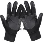 [jamais utilis�]1paire gants de fitness chauffants �tanches pour cyclisme et activit�s ext�rieures compatibles ...