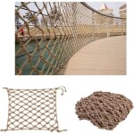 1x2m filet de s�curit� pour garde - corps d'ext�rieur, filet de cl�ture en corde de chanvre d�coration ...