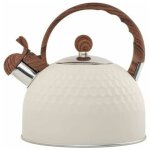 2. 5 litres bouilloire sifflante en acier inoxydable, bouilloire th�i�re sifflante pour induction cuisini�res ...