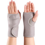 2 attelles de poignet avec plaque en acier pour syndrome du canal carpien, ajustables et respirantes ...