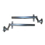 2 demi essieux remorque � souder - 750 kg - 4tr 130
