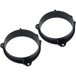 2 entretoises haut - parleur en552 compatible avec renault kangoo mercedes citan ap12 av d165