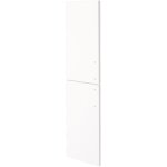 Zen - 2 faades de porte mixy - pour colonne de salle de bain - 30cm - blanc - laqu - livr en kit - ...