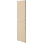 Zen - 2 faades de porte mixy - pour colonne de salle de bain - 30cm - sable - laqu - livr en kit - ...