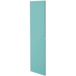 Ondee - zen - 2 faades de porte mixy - pour colonne de salle de bain - 30cm - vert d'eau - laqu - livr ...