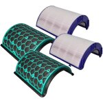 2 filtres compatible avec dyson hot + cool formaldehyde hp09 purificateur d'air - filtre hepa, filtre ...