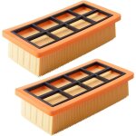 2 filtre remplacement pour aspirateur k�rcher ad 3200, ad 3 premium et ad 4 premium