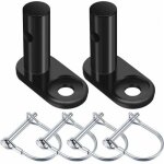 2 jeux coupleur de remorque de v�lo connecteur d'attelage de remorque de v�lo remplacement d'attelage ...
