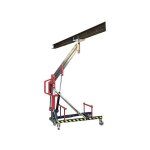 2 l�ve - poutres hydrauliques - hauteur max 3000mm - capacit� 600kg - poutres, ipn, linteaux, menuiseries, ...