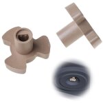 2 micro - ondes plaque tournante coupleur support de de plateau d'arbre pour micro - ondes plaque tournante ...