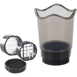 2 mini hachoirs � l�gumes � double lame ? coupe - fruits et l�gumes manuel ? hachoir compact pour champignons, ...