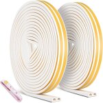 2 pack 20m bande de joint, auto - adh�sif anticollision joint de porte, d - profi joint d'�tanch�it� ...