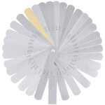 2 pack jauges d?�paisseur de pr�cision, 32 lames en de marquage m�trique / imp�rial pour la mesurer de ...