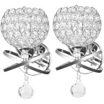 2 pack lampes murales en cristal, applique lampadaire mural décoratif style moderne pour décoration bricolage ... 2 pack lampes murales en cristal, applique lampadaire mural décoratif style moderne pour décoration bricolage ...