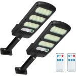 2 pack lampes solaires ext�rieures, 213 led �clairage de s�curit� d'ext�rieur avec d�tecteur de mouvement ...
