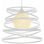 2 pack lustre suspension cratif industriel lampe abat - jour mtal 30cm e27 pour salon cuisine chambre ...