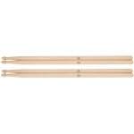 2 paires de baguettes de batterie jazz 5a / 5b en bois d'�rable pour accessoire instrument musical