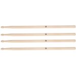 2 paires de baguettes de batterie jazz 5a / 5b en bois d'�rable pour accessoire instrument de musique ...