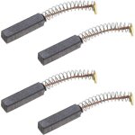 2 paires balais de charbon 20x6x5mm pour scie circulaire perceuse rotative d�poussi�reur moto outil �lectrique ...