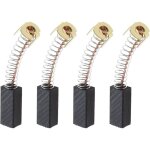 2 paires de balais de charbon moteur compatible avec hitachi compatible avec makita compatible avec milwaukee ...
