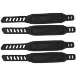 2 paires de lani�res de p�dales r�glables universelles pour v�lo d'appartement et bicyclette - �quipement ...