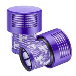 2 paquet lavables rutilisables filtre de remplacement pour dyson v10 cyclone animal absolute motorhead ...