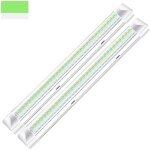 2 pcs 108 barre lumineuse - led �clairage int�rieur de voiture - 9w barre led avec interrupteur pour ...