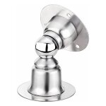 2 pcs arr�t de porte magn�tique, butoir de porte en acier inoxydable avec ruban adh�sif double face 3m ...