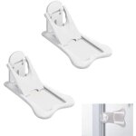 2 pcs bloque porte coulissante, fen�tre verrouillage de s�curit� enfant, serrures porte coulissante de ...