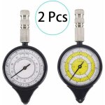 2 pcs carte t�l�m�tre odom�tre multifonction compass curvim�tre appareil, opisom�tre, curvim�tre, distance ...