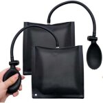 2 pcs coussin de montage cale d'air coussin d'air de levage gonflables outils pour pose de fen�tre, volets, ...