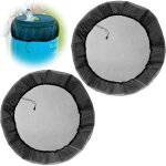 2 pcs filet pour citerne de pluie, 95 cm r�cup�rateur eau de pluie pour tonneau r�glable filtre eau de ...