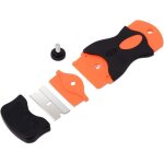 2 pcs grattoir plaque vitroc�ramique avec 10 raclettes de en plastique + 10 pi�ce lames m�tallique, grattoir ...