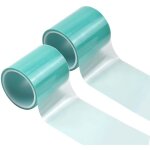 2 pcs ruban adh�sif pour uv r�sine �poxy, 50mm5m craft bande transparente, ruban sans soudure, bande ...