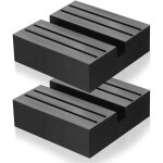 2 pcs supports en caoutchouc pour cric de voiture, tampon pour cric, tampon en caoutchouc, adaptateur ...