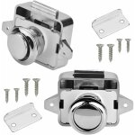 2 pcs verrouillage push lock verrouillage de meubles de camping - car verrouillage de bouton de verrouillage ...