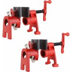2 pi�ces 3 / 4' serre - joint en tube collier de serrage, �tabli pour travail du bois serrage rapide ...