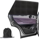 2 pi�ces accessoire voiture, pare soleil voiture b�b�, pare soleil voiture avec poches de stockage, uv ...