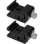 2 pi�ces adaptateur montage support griffe flash chaud froid avec filetage tr�pied 1 / 4  adaptateur ...